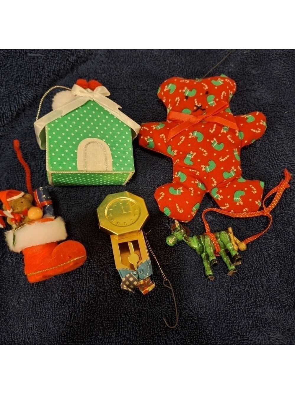 Vintage Christmas Ornaments Small Lot